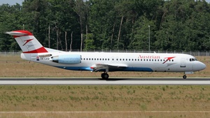 Photo of OE-LVD - Fokker 100 operated by Austrian Airlines