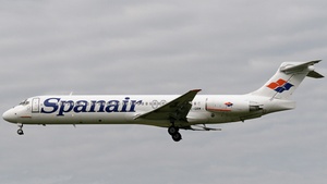 Photo of EC-GRM - McDonnell Douglas MD-87 operated by Spanair