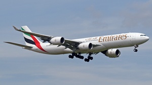 Photo of A6-ERG - Airbus A340-541 operated by Emirates