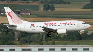 Photo of TS-IOJ - Boeing 737-5H3 operated by Tunisair