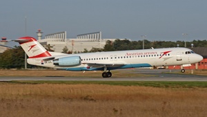 Photo of OE-LVL - Fokker 100 operated by Austrian Arrows (opb Tyrolean Airways)