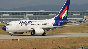 Photo of HA-LOG - Boeing 737-6Q8 operated by Malév Hungarian Airlines