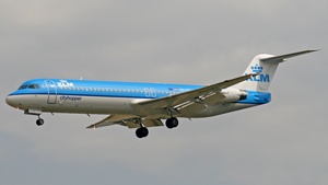 Photo of PH-OFJ - Fokker 100 operated by KLM Cityhopper