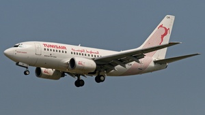 Photo of TS-IOR - Boeing 737-6H3 operated by Tunisair