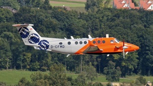 Photo of D-CFMD - Beechcraft B300 Super King Air 350 operated by FCS Flight Calibration Services