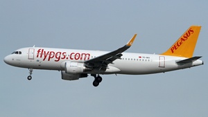 Photo of TC-DCI - Airbus A320-216 operated by Pegasus Airlines