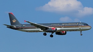 Photo of JY-AYT - Airbus A321-231 operated by Royal Jordanian Airlines