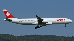 Photo of HB-JMA - Airbus A340-313 operated by Swiss International Air Lines