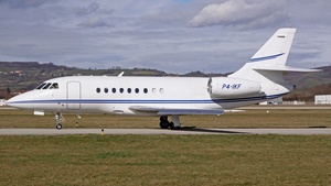 Photo of P4-IKF - Dassault Falcon 2000 operated by Global Jet Luxembourg