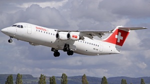 Photo of HB-IXN - British Aerospace Avro RJ100 operated by Swiss International Air Lines