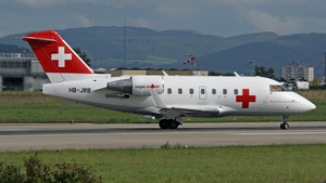 Photo of HB-JRB - Bombardier Challenger 604 operated by Rega Swiss Air-Rescue