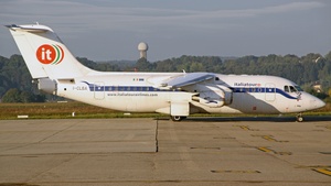 Photo of I-CLBA - British Aerospace Avro RJ85 operated by ItaliaTour Airlines
