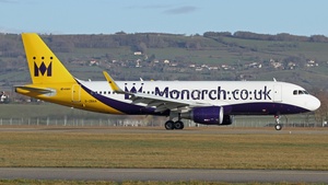 Photo of G-ZBAA - Airbus A320-214 operated by Monarch Airlines