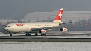 Photo of HB-JMA - Airbus A340-313 operated by Swiss International Air Lines