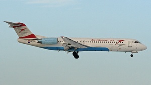Photo of OE-LVC - Fokker 100 operated by Austrian Arrows (opb Tyrolean Airways)