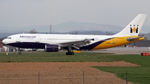 Photo of G-MONS - Airbus A300B4-605R operated by Monarch Airlines