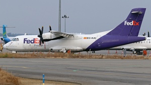 Photo of EC-KAI - ATR 42-300(F) operated by FedEx Feeder (opb Swiftair)