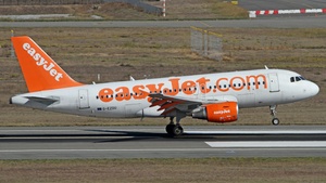 Photo of G-EZDU - Airbus A319-111 operated by easyJet