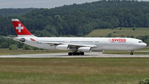 Photo of HB-JMF - Airbus A340-313 operated by Swiss International Air Lines