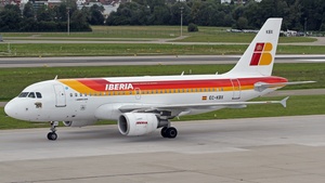 Photo of EC-KBX - Airbus A319-111 operated by Iberia