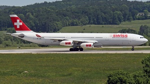 Photo of HB-JML - Airbus A340-313 operated by Swiss International Air Lines