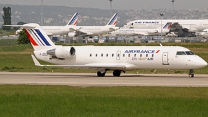 Photo of F-GRJR - Bombardier CRJ-100ER operated by Air France (opb Brit Air)