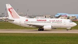 Photo of TS-IOJ - Boeing 737-5H3 operated by Tunisair