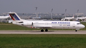 Photo of F-GPXB - Fokker 100 operated by Air France (opb Brit Air)