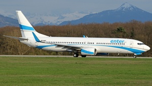 Photo of SP-ENT - Boeing 737-8AS operated by Enter Air