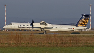 Photo of D-ADHB - Bombardier DHC-8-402 Dash 8 Q400 operated by Lufthansa Regional (opb Augsburg Airways)