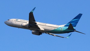 Photo of PK-GMC - Boeing 737-8U3 operated by Garuda Indonesia