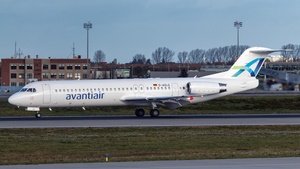 Photo of D-AOLG - Fokker 100 operated by Avanti Air