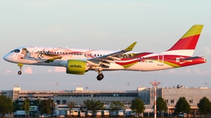 Photo of YL-ABX - Airbus A220-300 operated by airBaltic