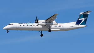 Photo of C-GTWE - Bombardier DHC-8-402 Dash 8 Q400 operated by WestJet Encore