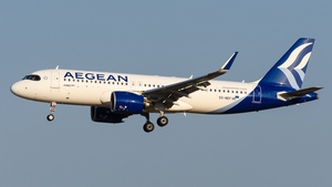 Photo of SX-NEF - Airbus A320-271N operated by Aegean Airlines