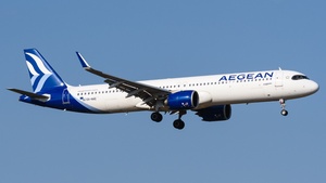 Photo of SX-NAE - Airbus A321-271NX operated by Aegean Airlines