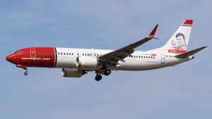 Photo of SE-RTJ - Boeing 737 MAX 8 operated by Norwegian Air Sweden