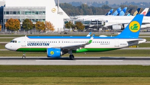 Photo of UK32022 - Airbus A320-251N operated by Uzbekistan Airways