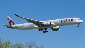 Photo of A7-ANF - Airbus A350-1041 operated by Qatar Airways