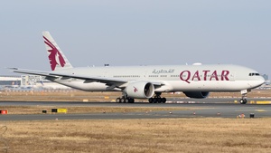 Photo of A7-BES - Boeing 777-3DZ(ER) operated by Qatar Airways