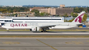 Photo of A7-BEG - Boeing 777-3DZ(ER) operated by Qatar Airways