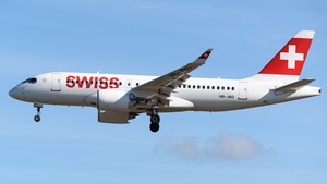 Photo of HB-JBD - Airbus A220-100 operated by Swiss International Air Lines