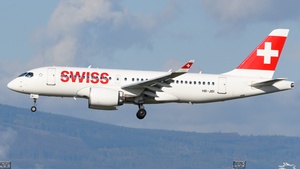 Photo of HB-JBI - Airbus A220-100 operated by Swiss International Air Lines