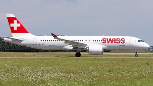 Photo of HB-JCF - Airbus A220-300 operated by Swiss International Air Lines