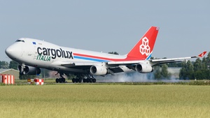 Photo of LX-SCV - Boeing 747-4R7F operated by Cargolux Italia