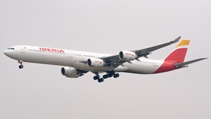 Photo of EC-KZI - Airbus A340-642 operated by Iberia