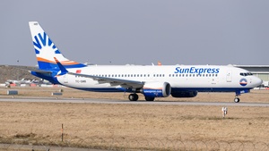 Photo of TC-SMB - Boeing 737 MAX 8 operated by SunExpress