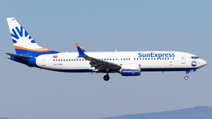 Photo of TC-SOK - Boeing 737 MAX 8 operated by SunExpress