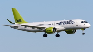 Photo of YL-AAO - Airbus A220-300 operated by airBaltic