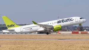 Photo of YL-AAQ - Airbus A220-300 operated by airBaltic